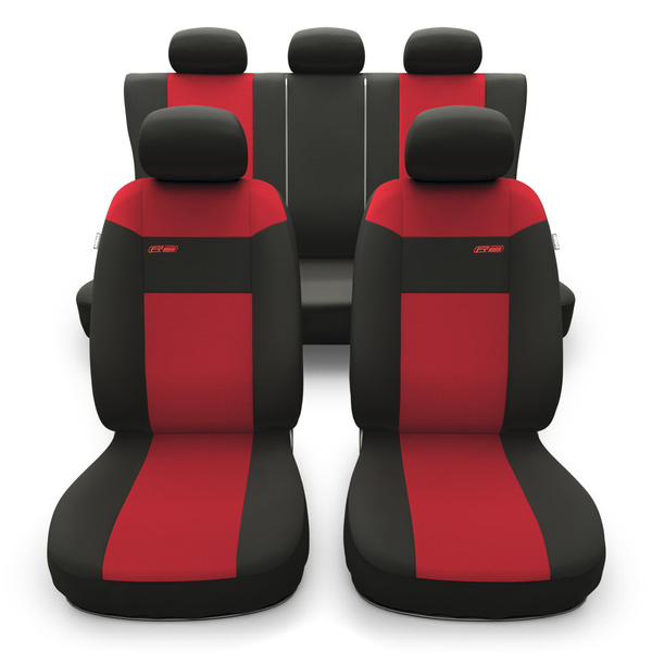 Universal Sitzbezüge Auto für Alfa Romeo 147 (2000-2010) - Autositzbezüge Schonbezüge für Autositze - RSL-RD