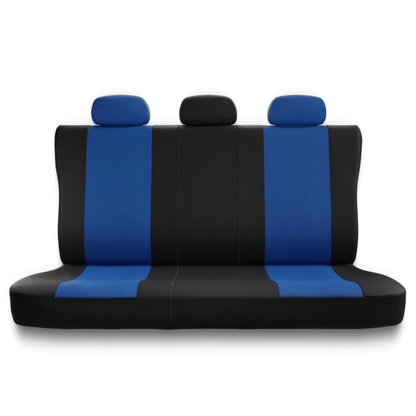 Universal Sitzbezüge Auto für Peugeot Bipper (2009-2016) - Autositzbezüge Schonbezüge für Autositze - X.R-BL