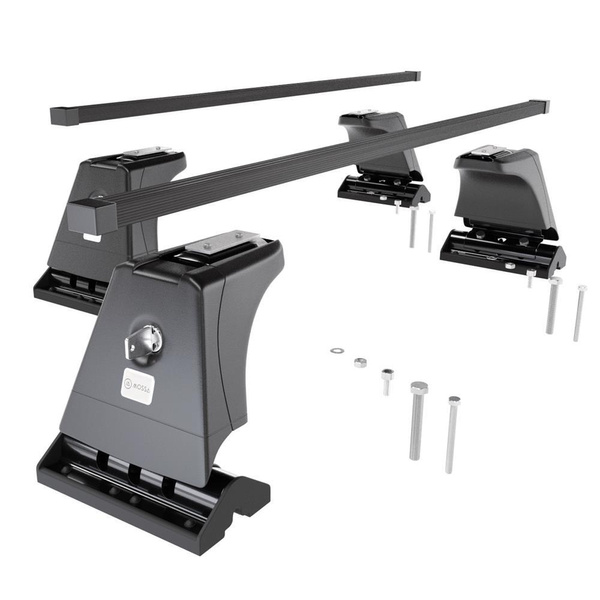 Stahl-Dachträger für Renault Master (2010-2021) - schwarz Dachträger Dachgepäckträger - Montagepunkte