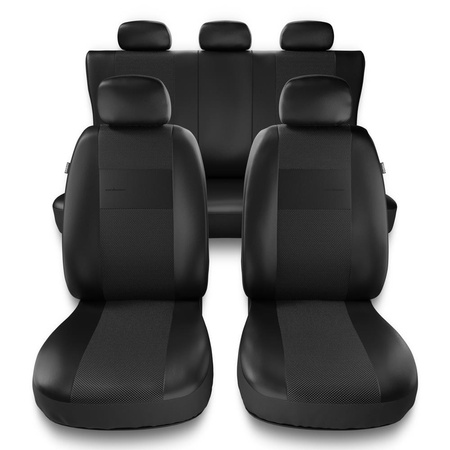 Universal Sitzbezüge Auto für Audi A4 B5, B6, B7, B8, B9 (1995-2024) - Autositzbezüge Schonbezüge für Autositze - EXL-1