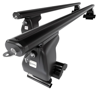 Aluminium-Dachträger für Kia Sportage mk II (2004-2009) - schwarz Dachträger Dac