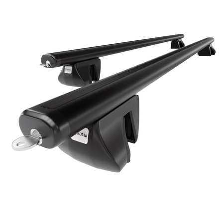Aluminium-Dachträger für Porsche Cayenne (2002-2009) - schwarz Dachträger Dachgepäckträger - reling