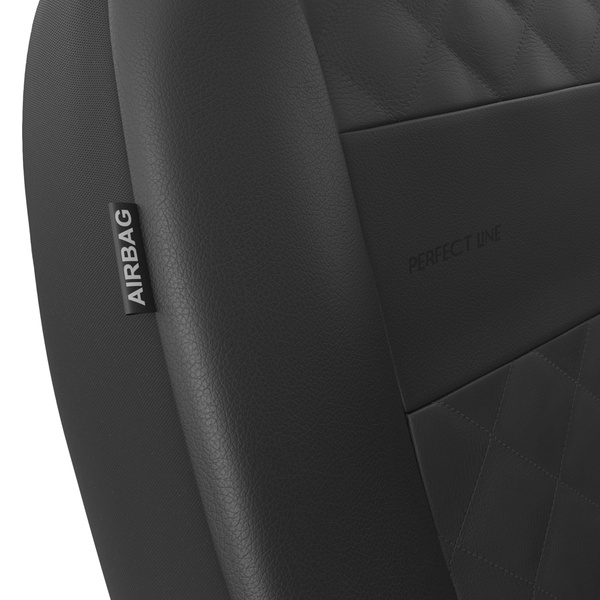 Universal Sitzbezüge Auto für Peugeot Grand Cherokee (2016-....) - Vordersitze Autositzbezüge Schonbezüge - PRP-B