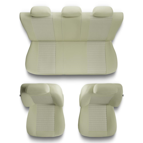 Universal Sitzbezüge Auto für Rover 75 (1999-2005) - Autositzbezüge Schonbezüge für Autositze - MD-7