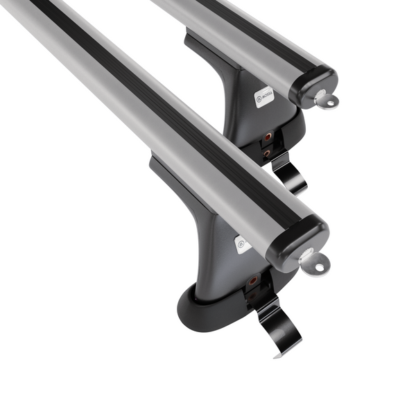 Aluminium-Dachträger für Volkswagen Passat B6 (2004-2009) - silbern Dachträger Dachgepäckträger - ohne Montagelemente