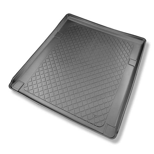 Kofferraumwanne für Peugeot Rifter Long Van (06.2018-....) - Kofferraummatte rutschfest Schutzmatte - 5 Sitze; fuer langen Radstand; auch für die elektrische-Version