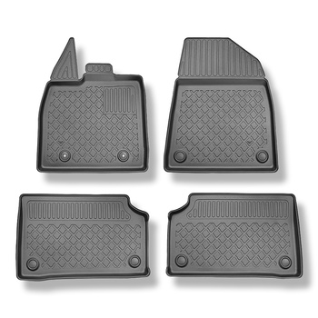 TPE Fußmatten Auto für BYD Dolphin Hatchback (10.2023-....) - schwarz Automatten