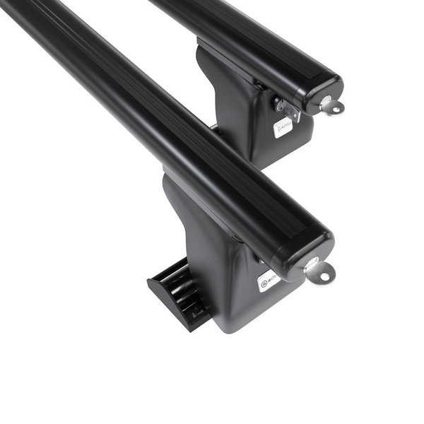 Aluminium-Dachträger für Lancia Phedra (2002-2010) - schwarz Dachträger Dachgepäckträger - T-profil