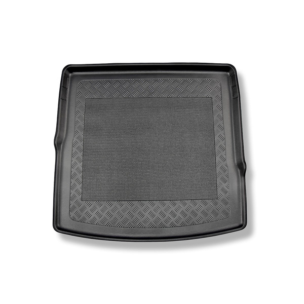 Kofferraumwanne für Volkswagen Tiguan Allspace SUV (11.2017-....) - Kofferraummatte rutschfest Schutzmatte - 5-Sitzer; für obere Ladefläche; Modelle mit Varioboden / 7-Sitzer; 3. Reihe umgelegt