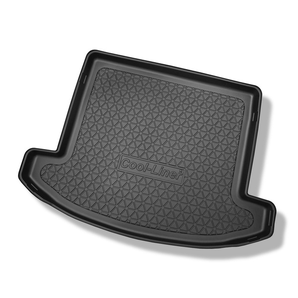 Kofferraumwanne für Kia Carens IV MPV (04.2013-08.2019) - Kofferraummatte rutschfest Schutzmatte - 7 Sizte; 3. Reihe umgelegt