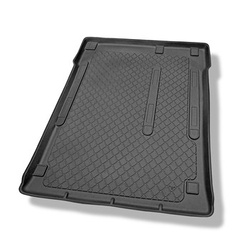 Kofferraumwanne für Mercedes-Benz Vito W639 Van (08.2003-09.2014) - Kofferraummatte rutschfest Schutzmatte - hinter der 2. Sitzreihe (3. Sitzreihe im Auto oder herausgenommen) Long Combi (Radstand 3.200 mm; Fahrzeuglänge 5008 mm)