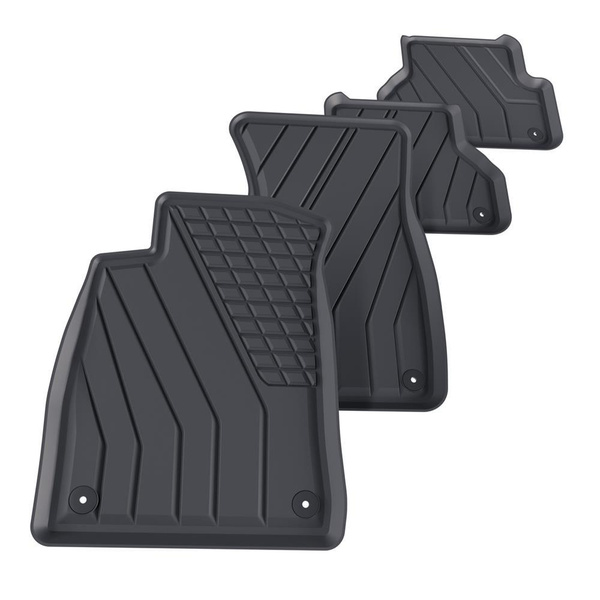 TPE Fußmatten Auto für Audi A5 F5 Sportback (10.2016-07.2024) - schwarz Automatten Autoteppiche