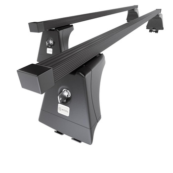 Stahl-Dachträger für Ford Focus mk II (2005-2007) - schwarz Dachträger Dachgepäc