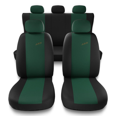 Universal Sitzbezüge Auto für Audi A4 B5, B6, B7, B8, B9 (1995-2024) - Autositzbezüge Schonbezüge für Autositze - X.R-GR