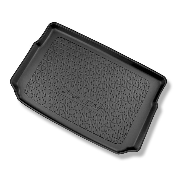 Kofferraumwanne für Renault Captur II SUV (01.2020-....) - Kofferraummatte rutschfest Schutzmatte - erhöhte Ladefläche; abnehmbar im hoechsten Ebene; nicht für E-Tech Full Hybrid