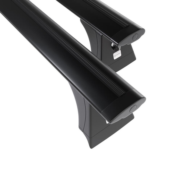 Aluminium-Dachträger für Toyota RAV4 V (2019-....) - schwarz Dachträger Dachgepäckträger - integrierte Relinge