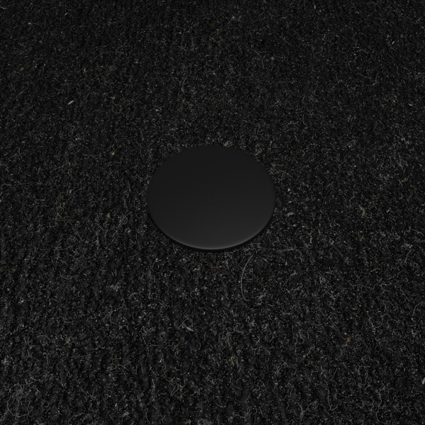 Fußmatten Auto für Renault Captur SUV (2013-2019) - Premium Velours schwarze Automatten Autoteppiche