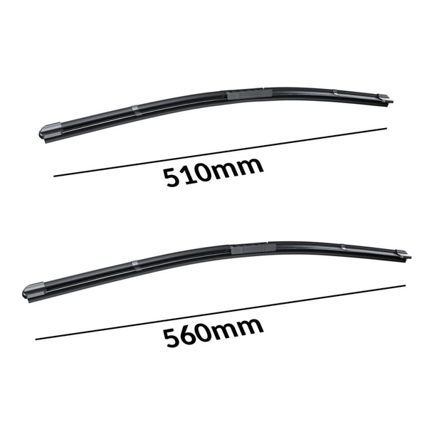 Vordere Scheibenwischer für Citroen Xsara Coupé, Hatchback, Kombi (07.1997-03.2010) - Wischerblätter Flach