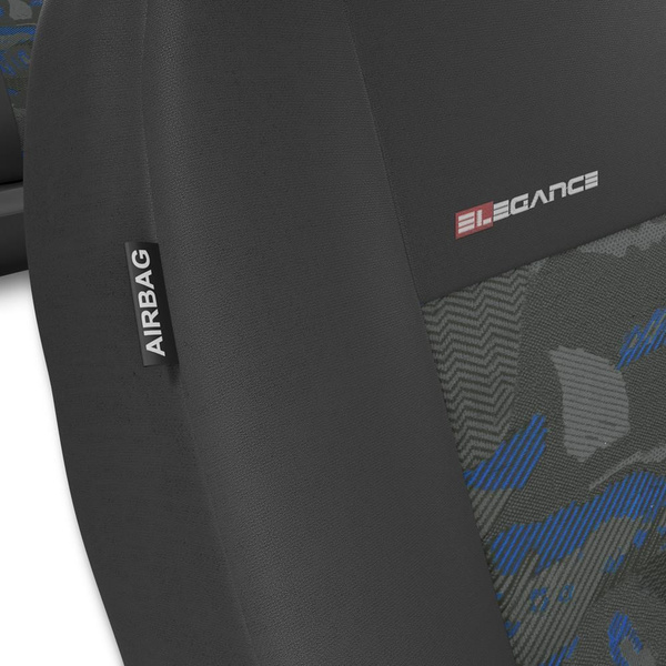 Universal Sitzbezüge Auto für Hyundai Atos I, II (1997-2008) - Vordersitze Autositzbezüge Schonbezüge - 2UNE-BL