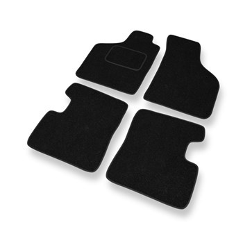 Fußmatten Auto für Renault Twingo I Hatchback (1992-2007) - schwarze Automatten 