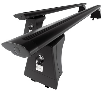 Aluminium-Dachträger für Hyundai i40 (2015-2018) - schwarz Dachträger Dachgepäck