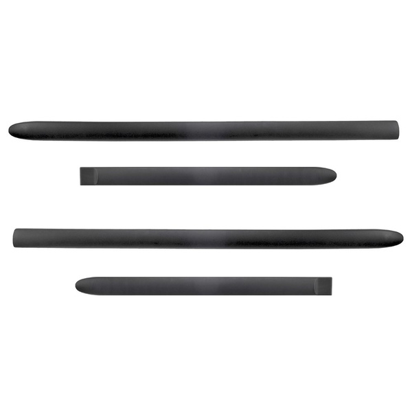 Schwarze Auto Seitenschutzleisten Honda Civic Hatchback (5 Türen) - (2001-2006)