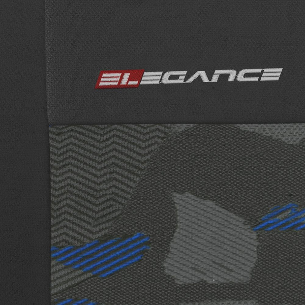 Universal Sitzbezüge Auto für Chevrolet Lacetti (2004-2009) - Vordersitze Autositzbezüge Schonbezüge - 2UNE-BL