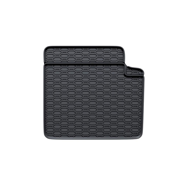 Gummifußmatten Auto für Fiat 500 (2007-....) - Gummimatten Gummi Fußmatten - schwarze