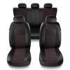 Universal Sitzbezüge Auto für Alfa Romeo 166 I, II, III (1998-2007) - Autositzbezüge Schonbezüge für Autositze - EXL-5