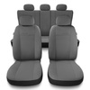 Universal Sitzbezüge Auto für Peugeot 207 (2006-2013) - Autositzbezüge Schonbezüge für Autositze - PG-2