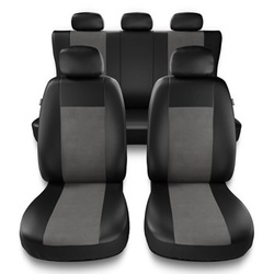 Universal Sitzbezüge Auto für Audi A6 C4, C5, C6, C7, C8 (1994-2019) - Autositzbezüge Schonbezüge für Autositze - SU-G