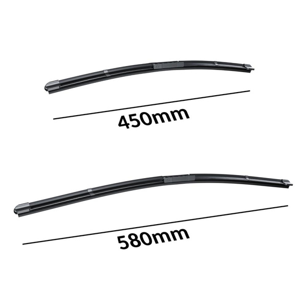 Vordere Scheibenwischer für Alfa Romeo 159 Limousine, Sportwagon (06.2005-12.2011) - Wischerblätter Flach