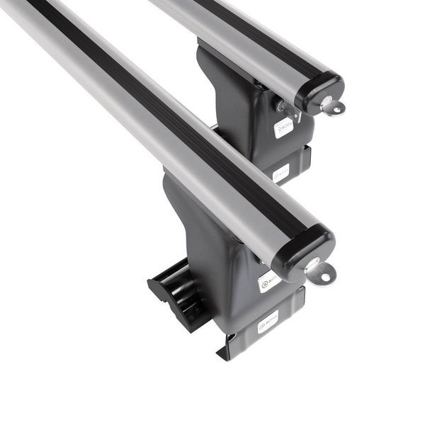 Aluminium-Dachträger für Audi A8 D3 (2003-2010) - silbern Dachträger Dachgepäckträger - ohne Montagelemente