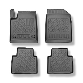 TPE Fußmatten Auto für Seres 3 SUV (04.2021-....) - schwarz Automatten Autoteppi