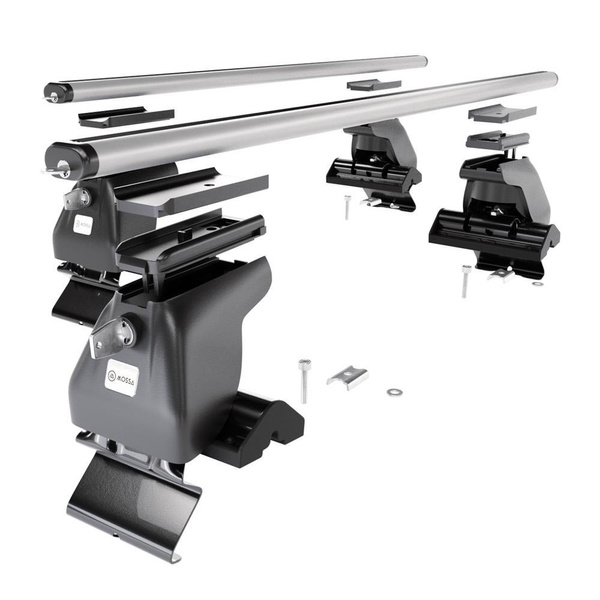 Aluminium-Dachträger für Hyundai H-1 (2008-2021) - silbern Dachträger Dachgepäckträger - ohne Montagelemente