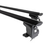 Aluminium-Dachträger für Renault Captur I (2013-2019) - schwarz Dachträger Dachgepäckträger - ohne Montagelemente