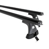 Aluminium-Dachträger für Ford Focus IV (2019-....) - schwarz Dachträger Dachgepäckträger - ohne Montagelemente