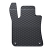 Gummifußmatten Auto für Peugeot 308 II SW (2013-2021) - Gummimatten Gummi Fußmatten - schwarz - 4 Stk.