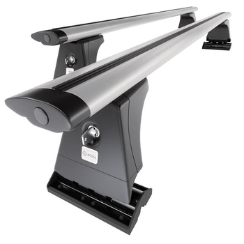 Aluminium-Dachträger für Fiat Idea (2003-2012) - silbern Dachträger Dachgepäcktr