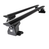 Aluminium-Dachträger für Ford Windstar (1998-2004) - schwarz Dachträger Dachgepäckträger - T-profil