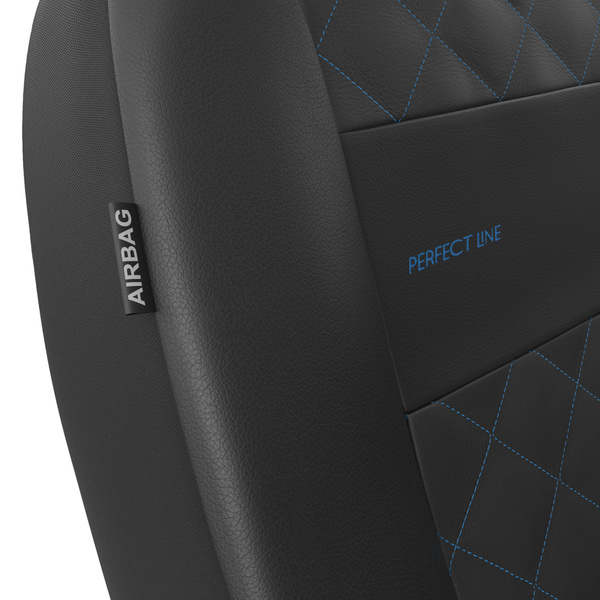 Universal Sitzbezüge Auto für Audi Proace 8L, 8P, 8V, 8Y (1996-....) - Vordersitze Autositzbezüge Schonbezüge - PRP-BL