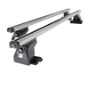Aluminium-Dachträger für Peugeot 807 (2002-2010) - silbern Dachträger Dachgepäckträger - T-profil