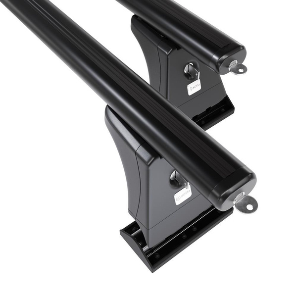 Aluminium-Dachträger für Peugeot 308 (2007-2013) - schwarz Dachträger Dachgepäckträger - Montagepunkte