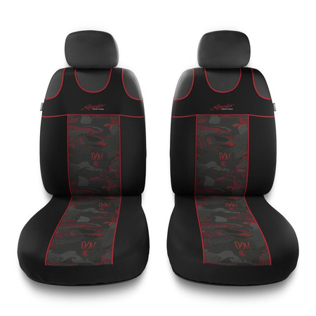 Universeller Autositzbezüge (T-shirt) für Volkswagen Touareg I, II, III (2002-2019) - TS-R