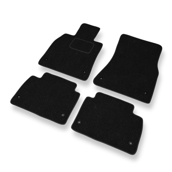 Fußmatten Auto für Lexus GS III (2004-2012) - schwarze Automatten Autoteppiche