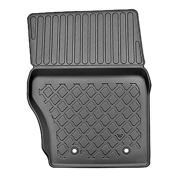 TPE Fußmatten Auto für Land Rover Discovery V SUV (03.2017-....) - schwarz Automatten Autoteppiche