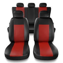 Universal Sitzbezüge Auto für Audi A4 B5, B6, B7, B8, B9 (1995-2024) - Autositzbezüge Schonbezüge für Autositze - CM-RD