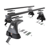 Stahl-Dachträger für Ford Mondeo mk IV (2007-2014) - schwarz Dachträger Dachgepäckträger - ohne Montagelemente