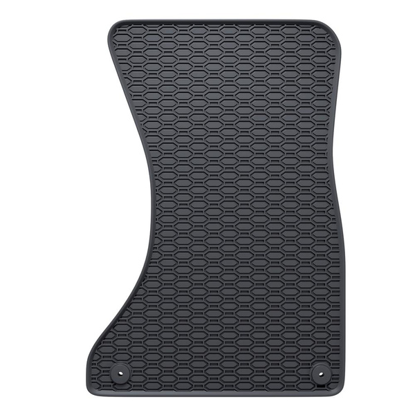 Gummifußmatten Auto für Audi A4 B8 Avant, Limousine (2007-2015) - Gummimatten Gummi Fußmatten - schwarz - 4 Stk.