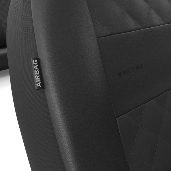 Universal Sitzbezüge Auto für Alfa Romeo 156 I, II (1997-2007) - Autositzbezüge Schonbezüge für Autositze - PRF-B